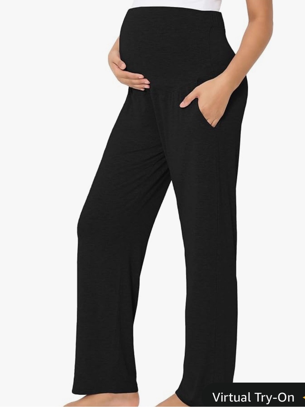 Maternity pants Viscose from Bamboo Soft Stretchy Loose